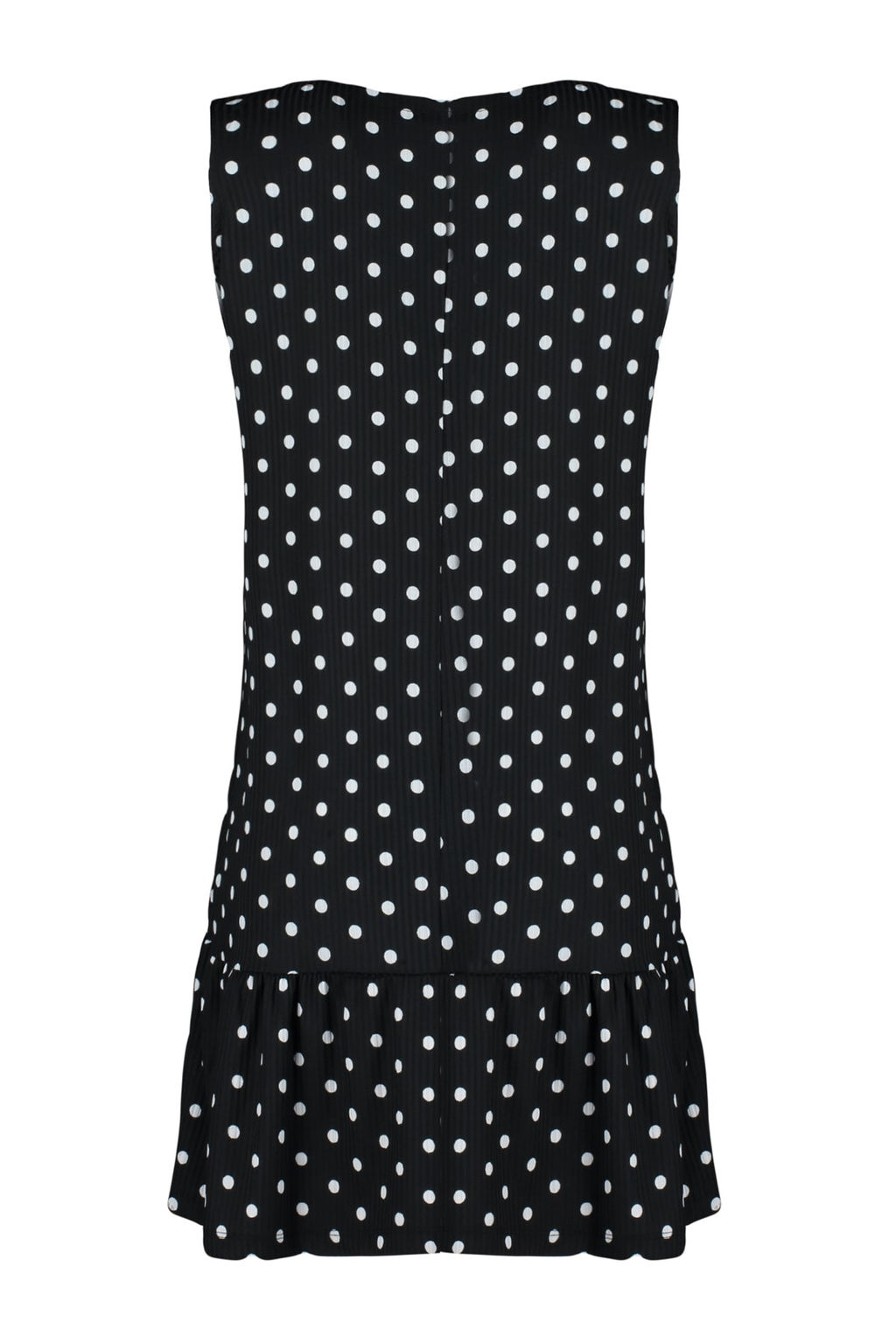 TRENDYOLMILLA Indigo Cicek Bask?l? S?f?r Kol Volanl? Shift/Duz Mini Esnek Orme Elbise TWOSS22EL0794  фото 8