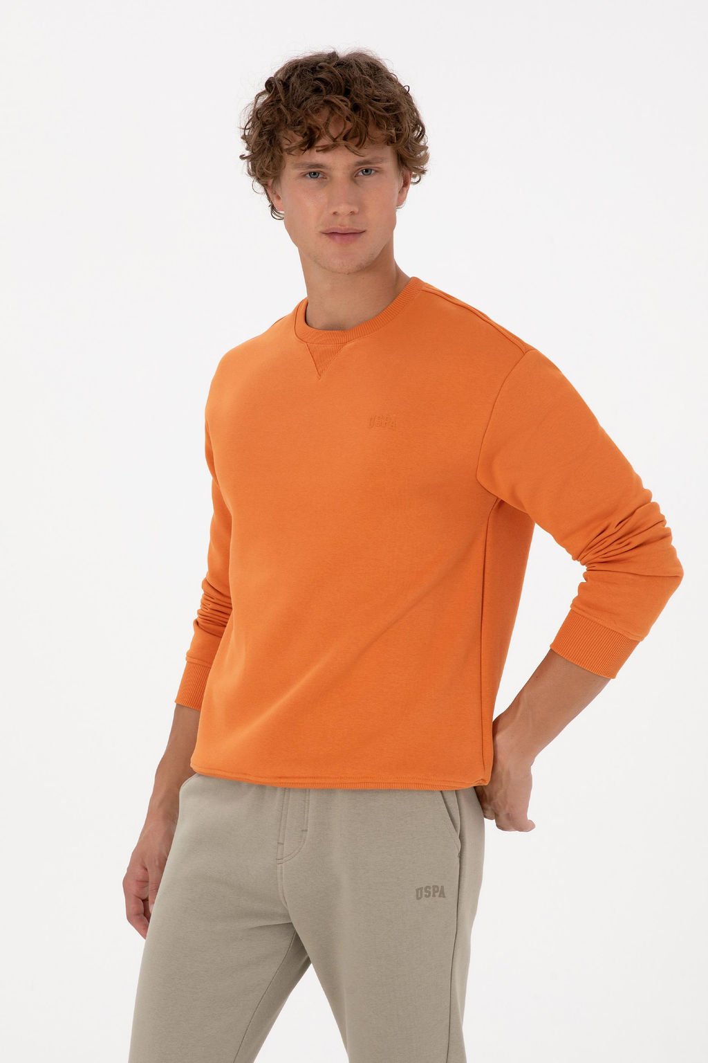 Erkek Bak_r Basic Sweatshirt - U.s. polo assn фото 3