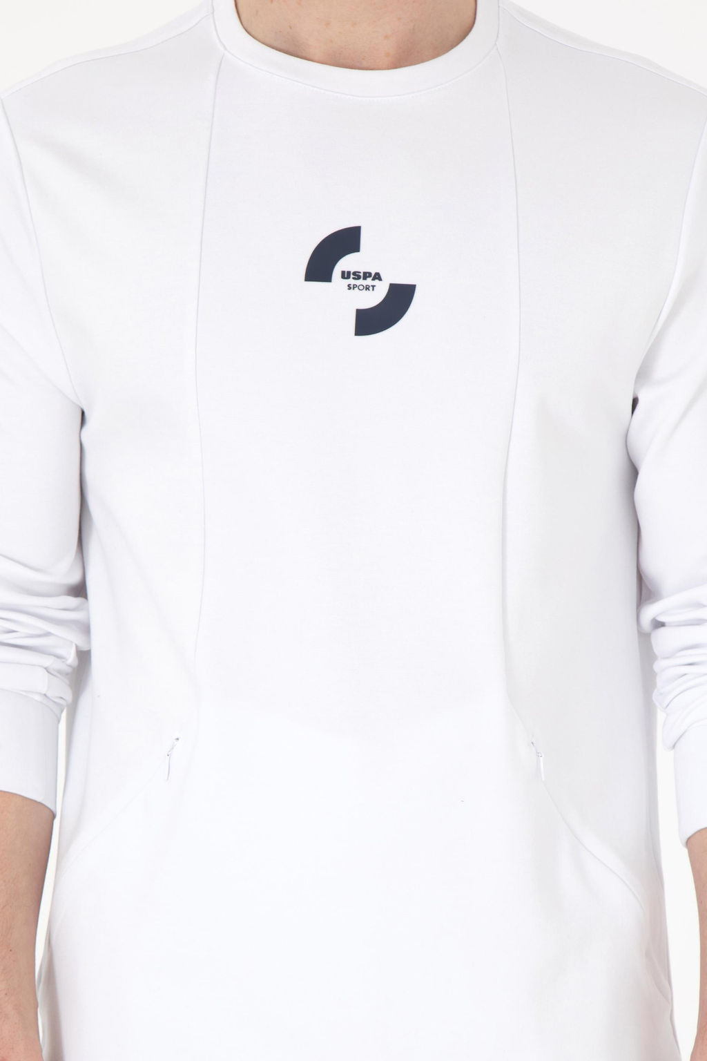 Мужской белый свитшот Неожиданная скидка в корзине - U.s. polo assn фото 6