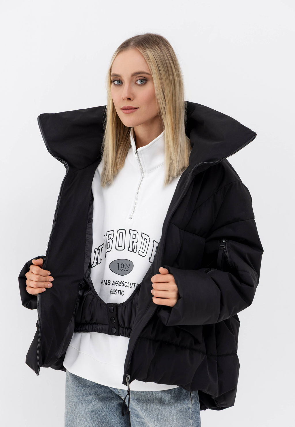 Пуховик женский HOOPS, арт. 73211z  фото 5