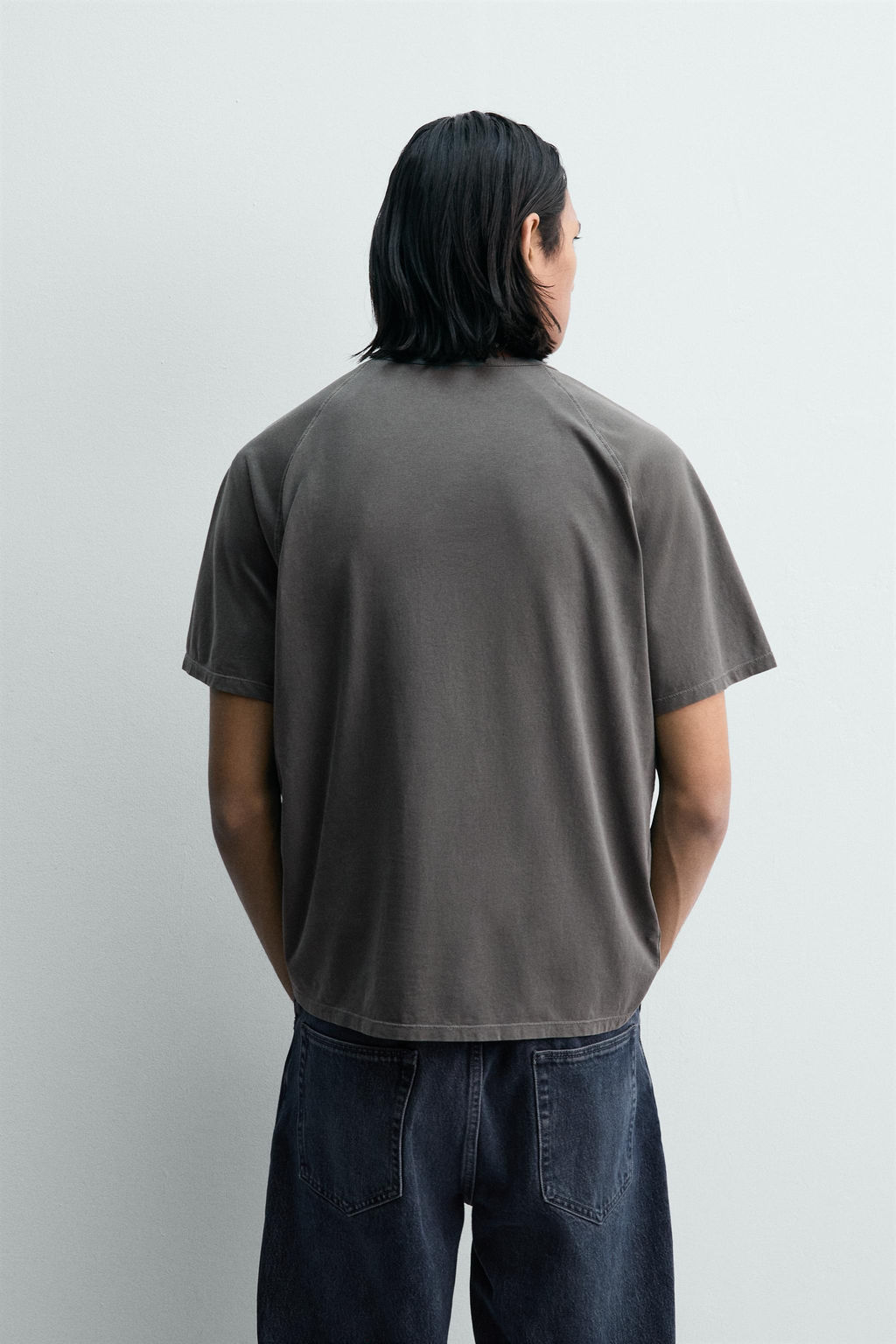 CAMISETA RANGL?N LIGHTWEIGHT / Gris topo - Zara фото 3