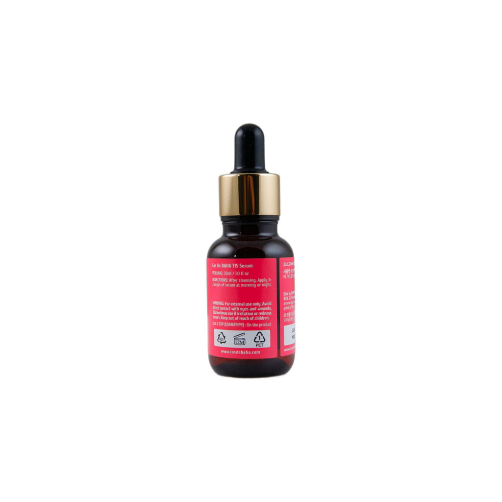 Cos de Baha T15 Serum (T15), 30ml - Сыворотка для лица с 15% транексамовой кислотой  фото 7