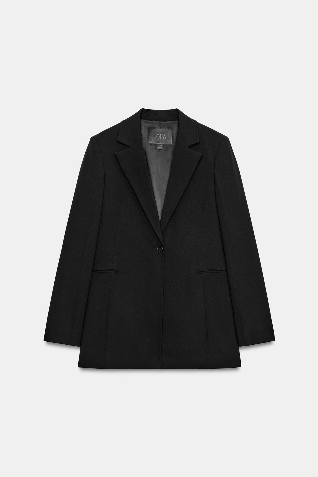 BLAZER SLIM CON LANA ZW COLLECTION LIMITED EDITION / Negro - Zara фото 9