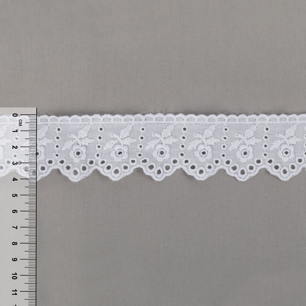 Шитье Gamma 40 мм GYEM-4002 в рулоне 9 м 0.2 м Турция белый