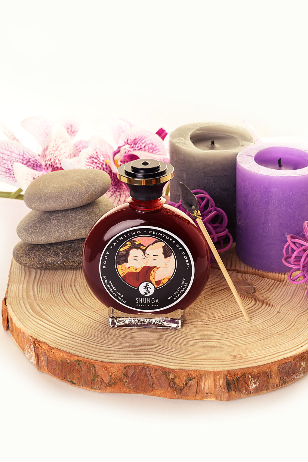 Декоративная крем-краска для тела ShungaИгристое клубничное вино(Sparkling Strawberry Wine) 100 мл