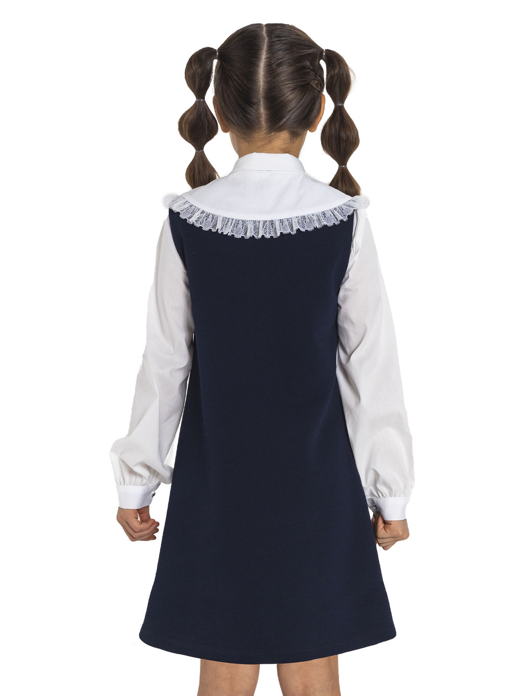 Школьный сарафан для девочки О76561 - Карамелли фото 6