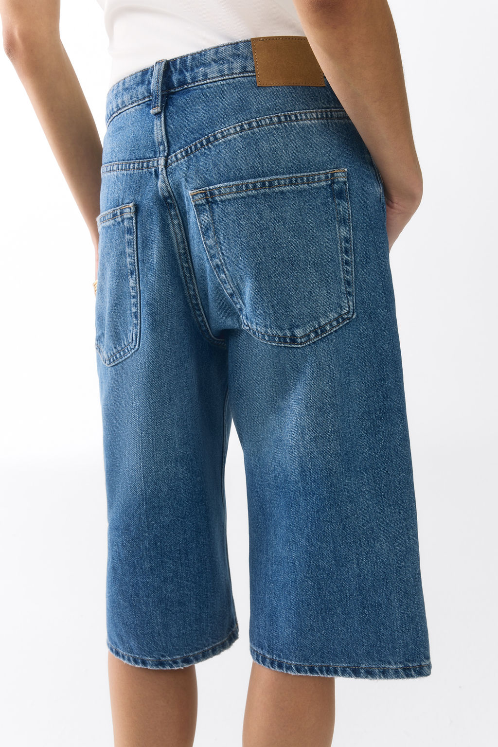 Bermudas en denim - H&m фото 8