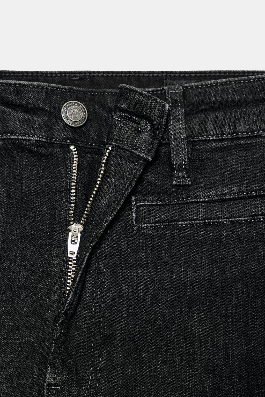 ZW COLLECTION HIGH-WAIST SKINNY JEANS - Zara фото 7