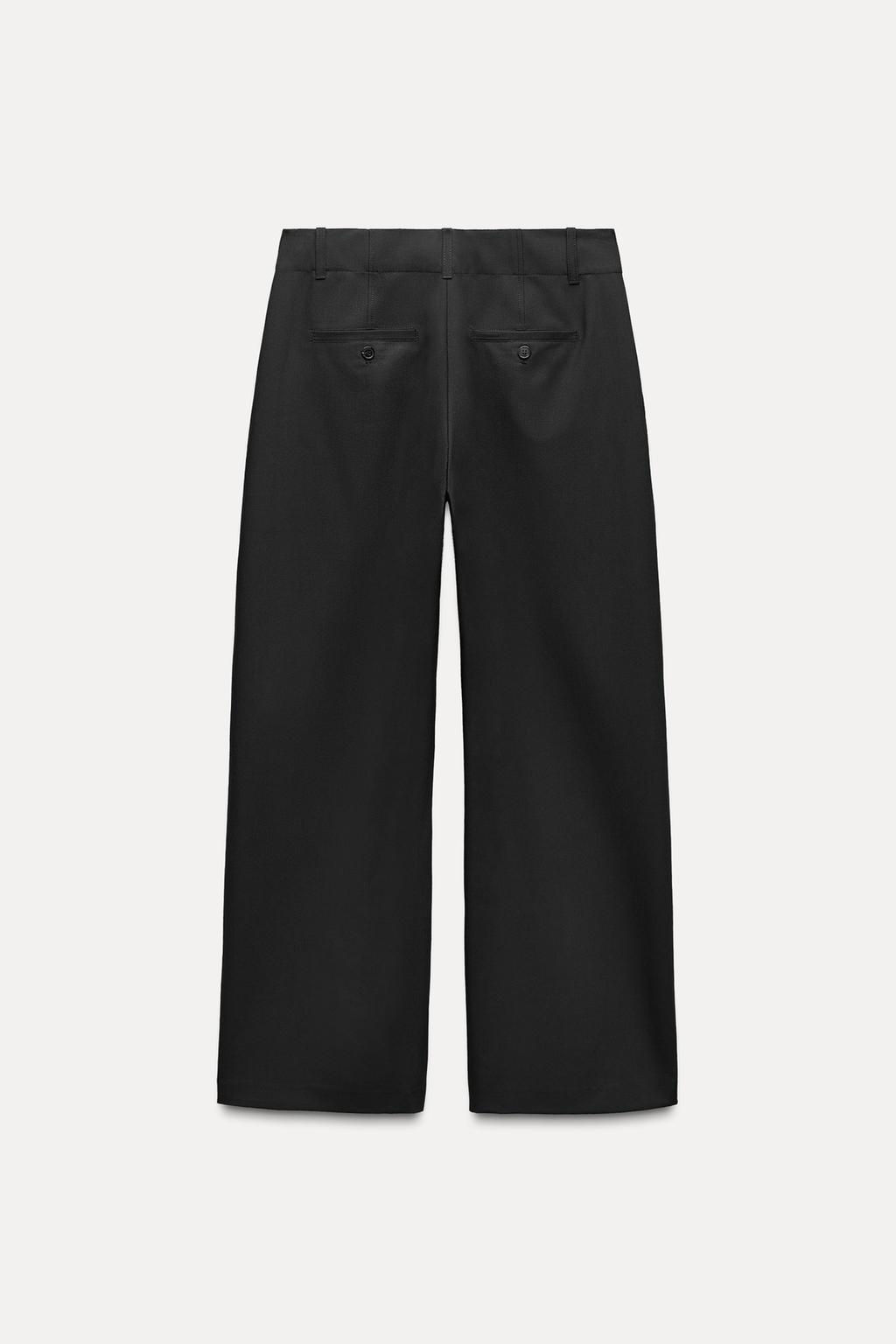 ZW COLLECTION STRAIGHT-FIT TROUSERS - Zara фото 8