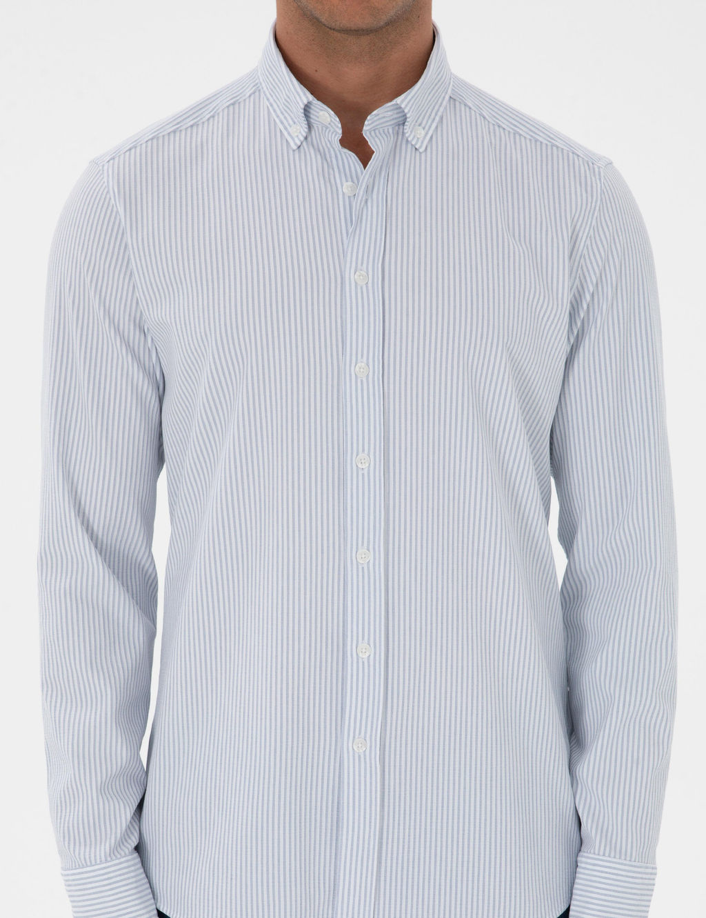 _ndigo Slim Fit _izgili Slim Fit G_mlek - Pierre cardin фото 6