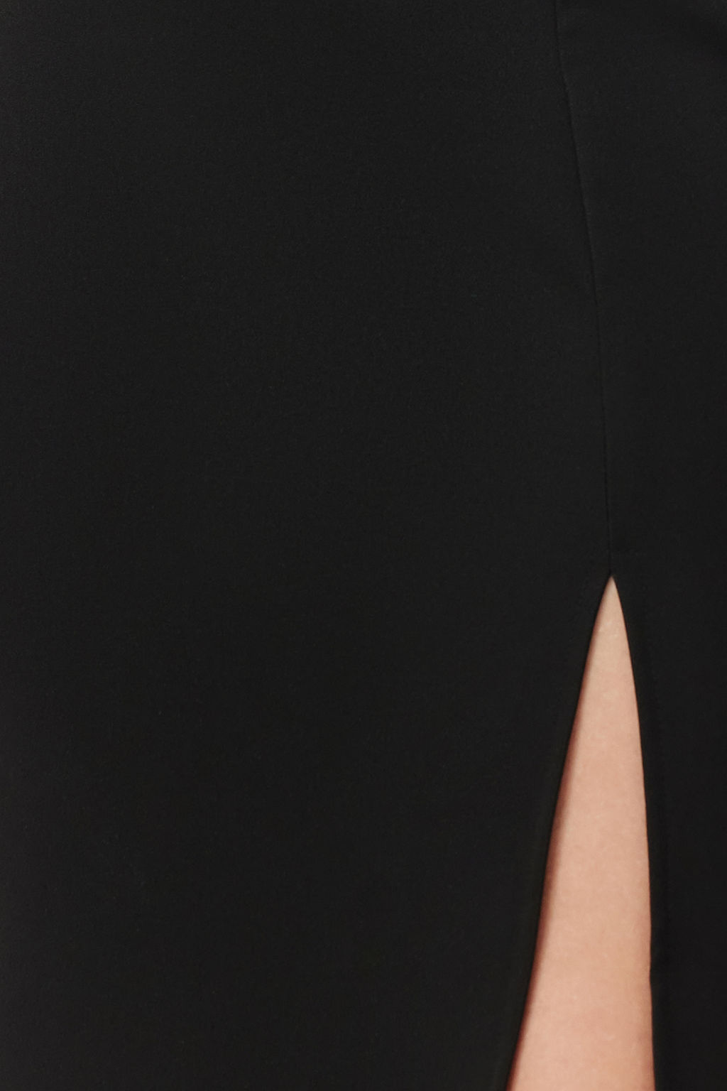 Siyah A Kesim Degaje Yaka Midi Dokuma Elbise TWOSS24EL00689 - Trendyolmilla фото 4