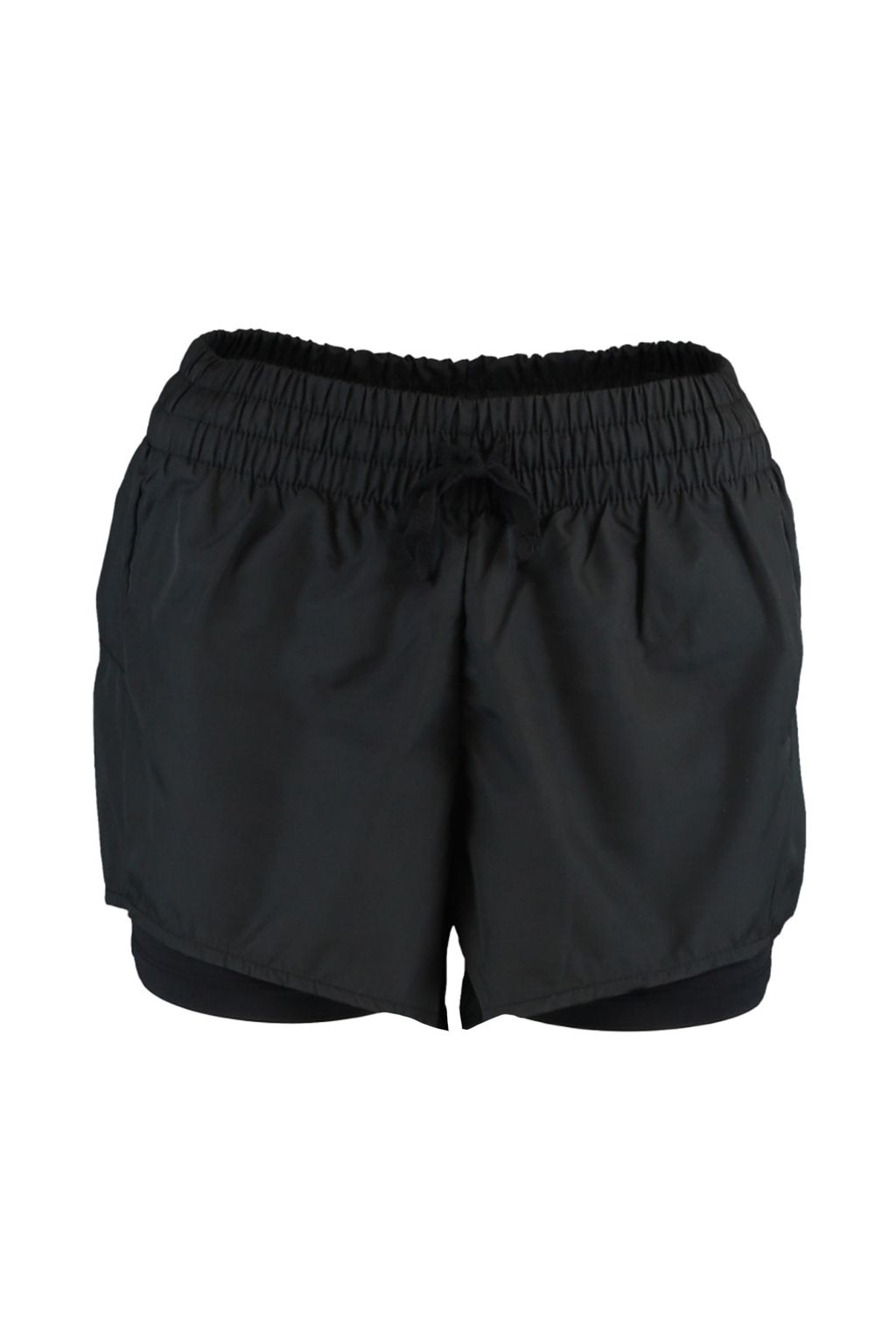 Siyah Parasut Kumas 2 Katmanl? Ici Sortlu Orme Spor Sort TWOAW21SR0012
