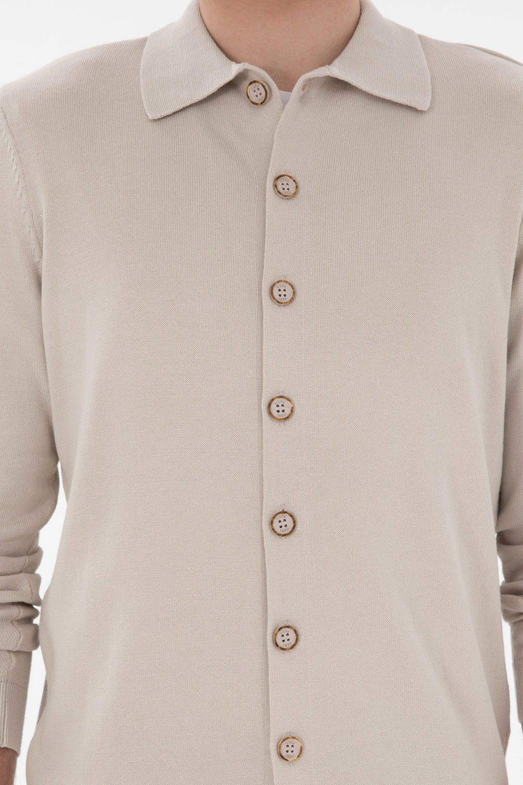 Мужский каменный базовый вязаный кардиган Неожиданная скидка в корзине - U.s. polo assn фото 6