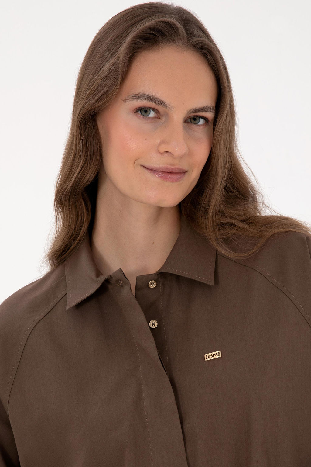 Kad_n Kahverengi Uzun Kollu G_mlek - U.s. polo assn фото 2