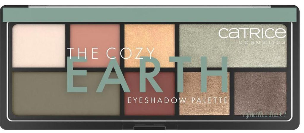 CATRICE Палетка теней для век The Cozy Earth Eyeshadow Palette