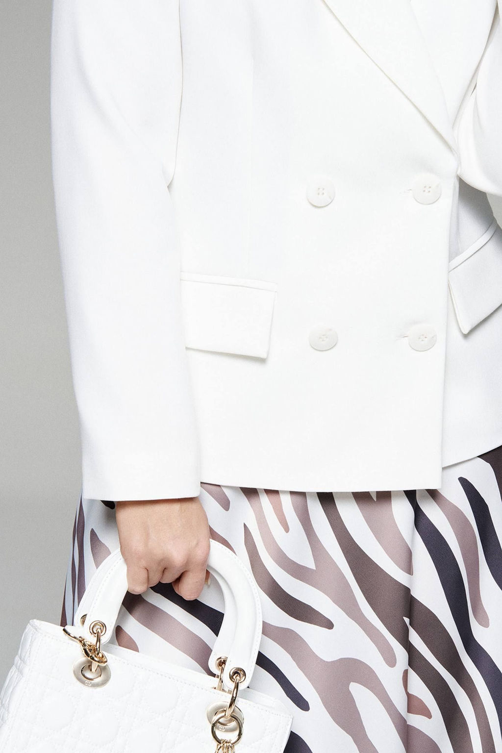 Жакет 6304 молочный - B&F фото 3