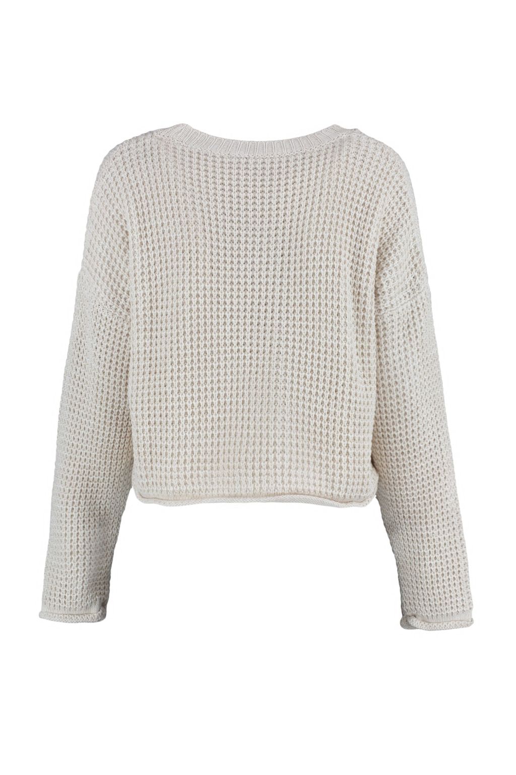 Tas Crop Genis Kal?p Triko Kazak TWOAW23KZ01193