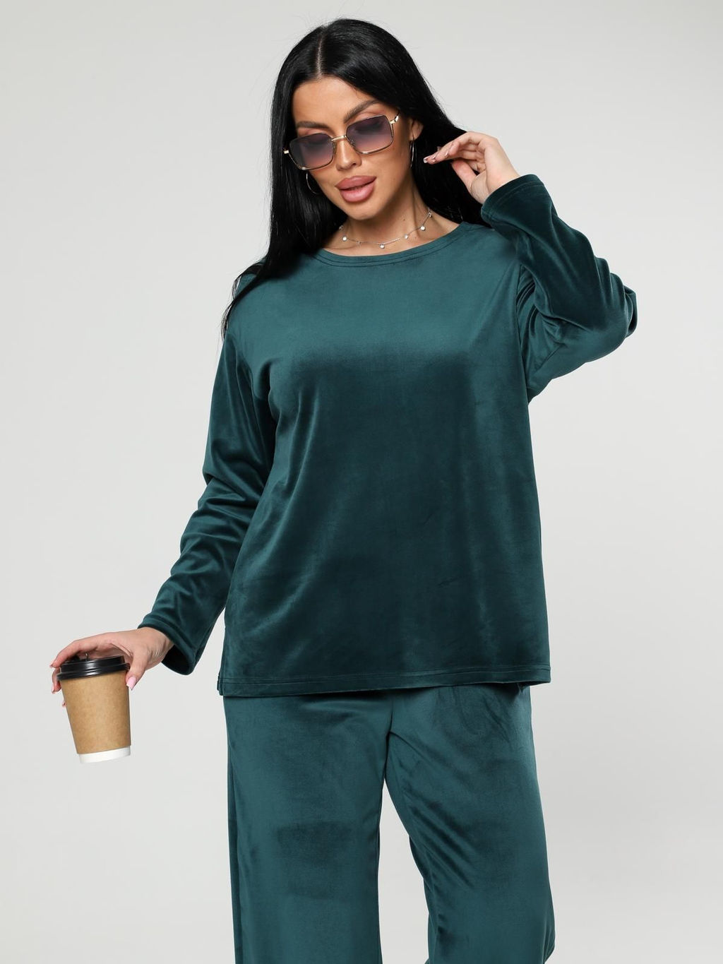 IV-CAPRIZ Чарлот - костюм из стрейч велюра  фото 30