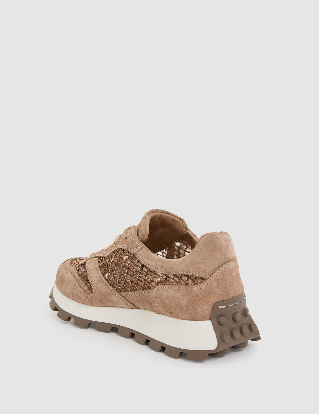 Bej Sneaker