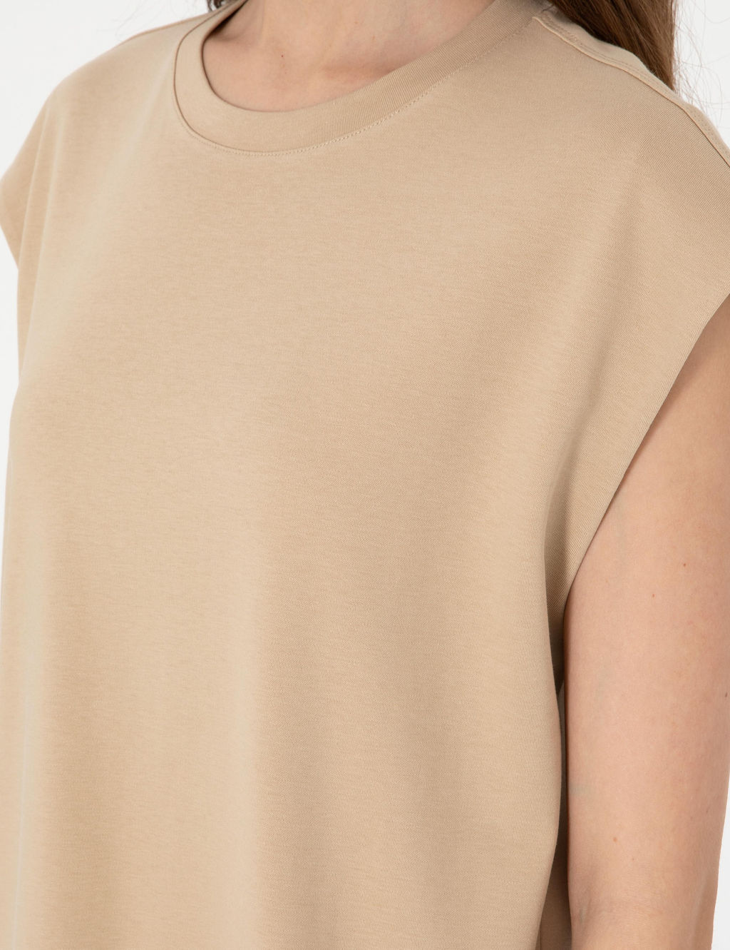 Bej Comfort Fit Ti__rt