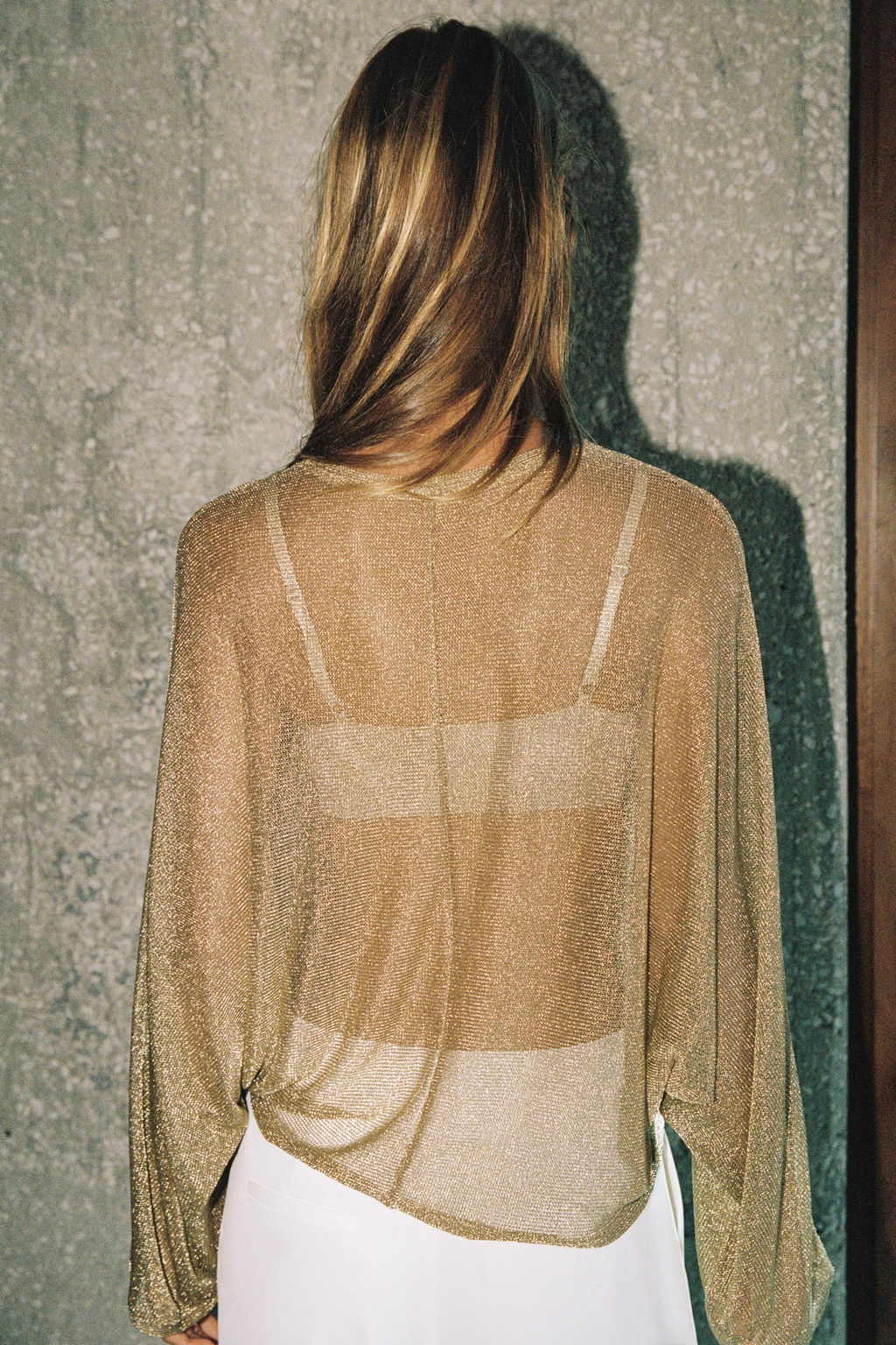 TOP HILO METALIZADO / Oro - Zara фото 4