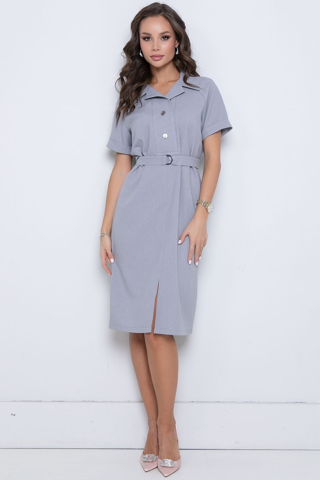 Платье Успех (грей) - Diolche фото 7