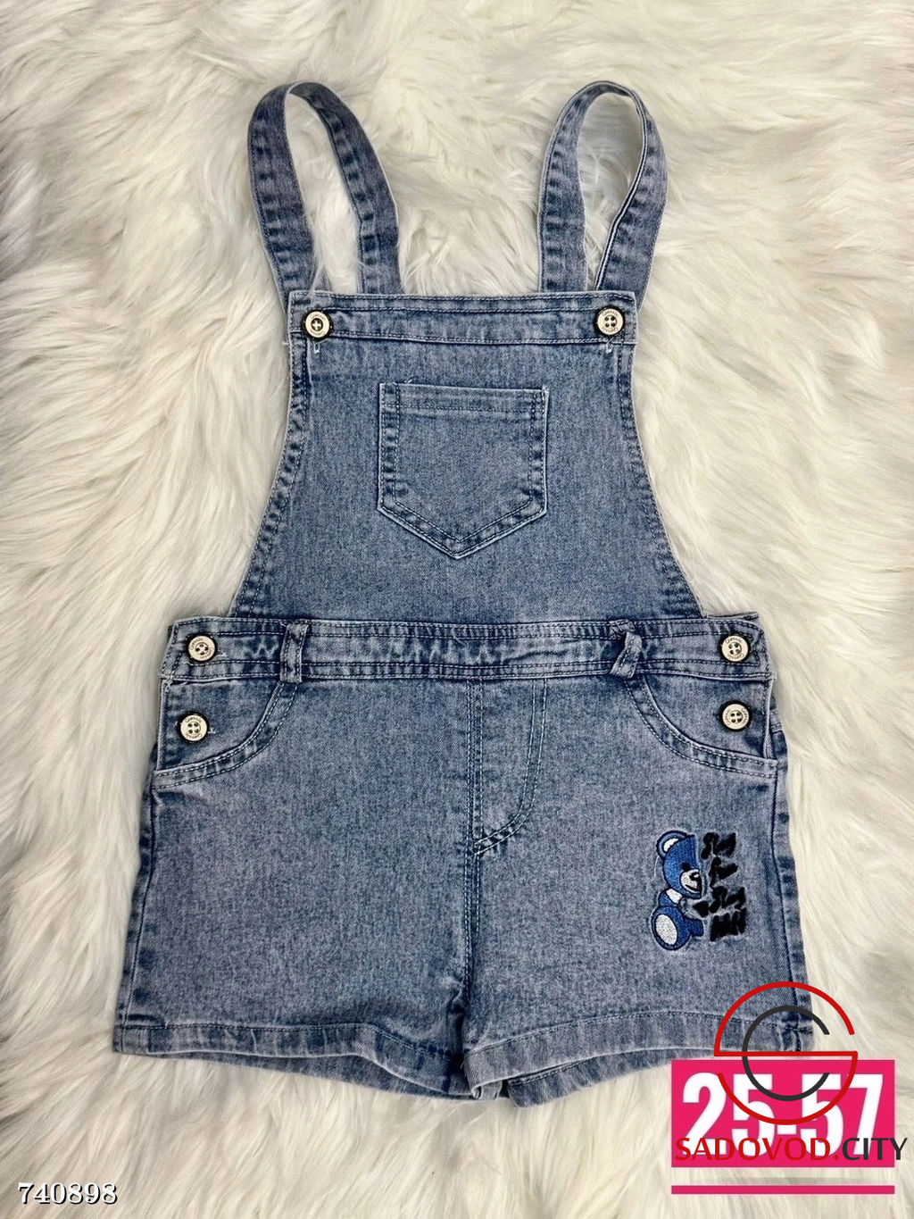 Детский джинсовый комбинезон - Bruno фото 8