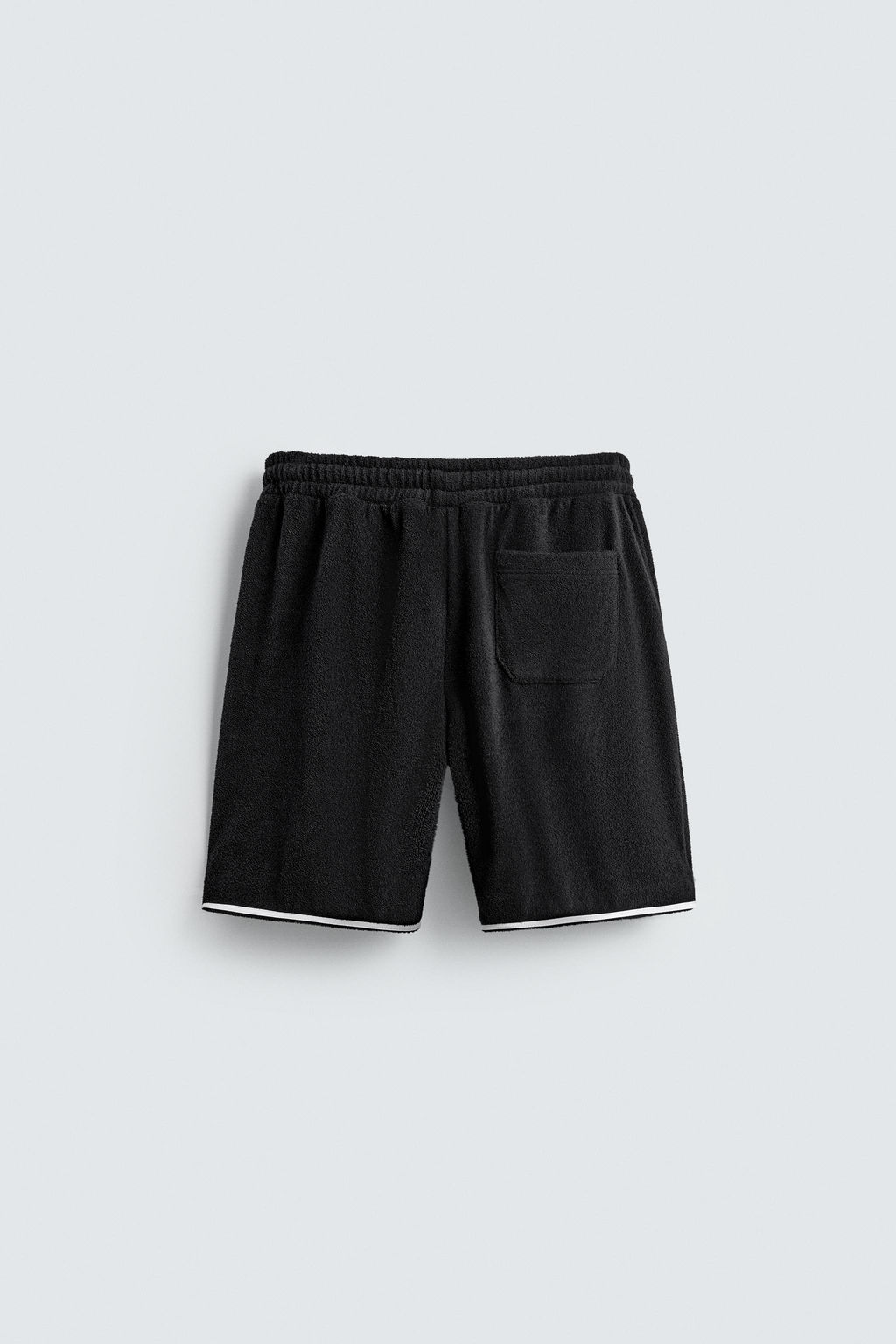 CONTRAST TOWELLING BERMUDA SHORTS - Zara фото 7
