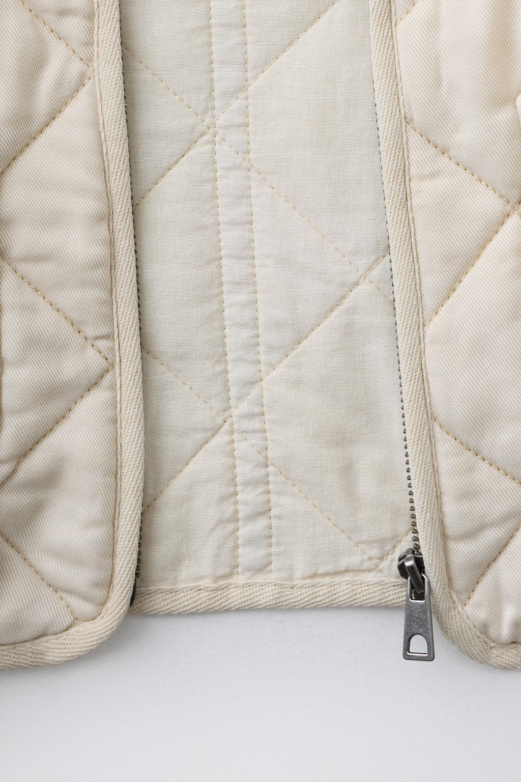 CAZADORA ACOLCHADA CREMALLERA / Crudo - Zara фото 9