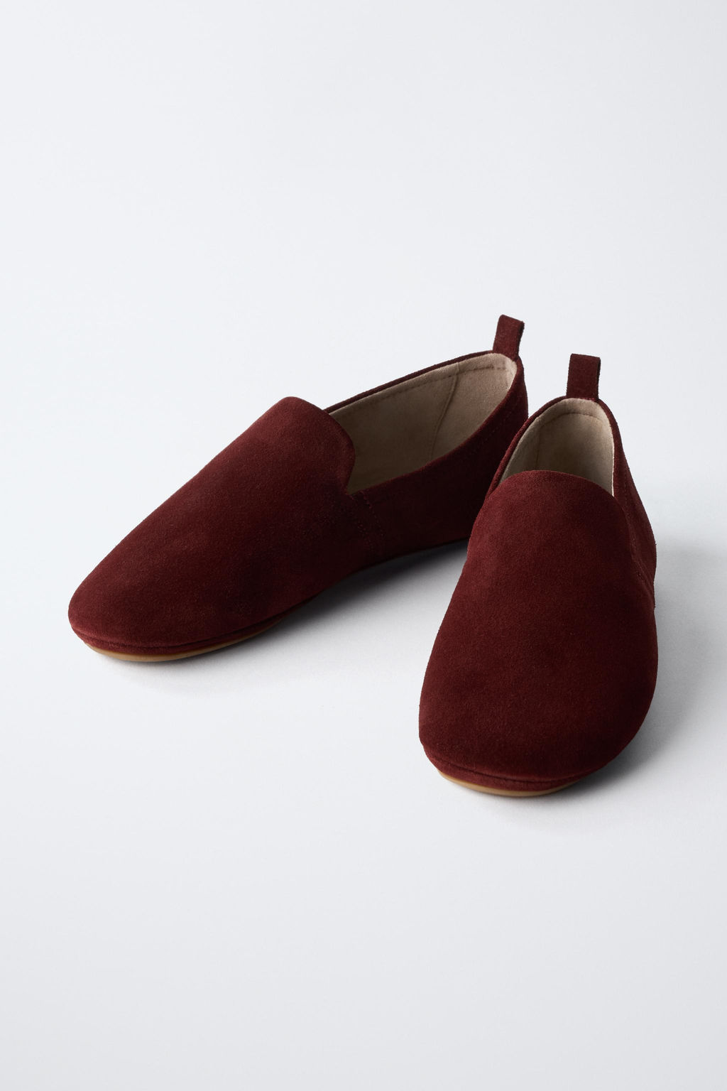 BABUCHA PIEL LIMITED EDITION / Rojo Burdeos - Zara фото 4