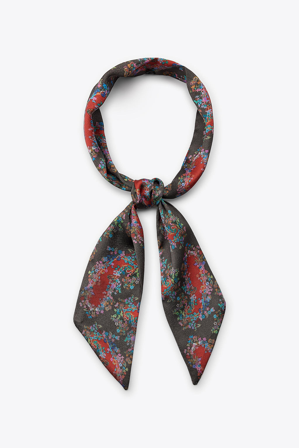 PRINTED TIE SCARF - Zara фото 2