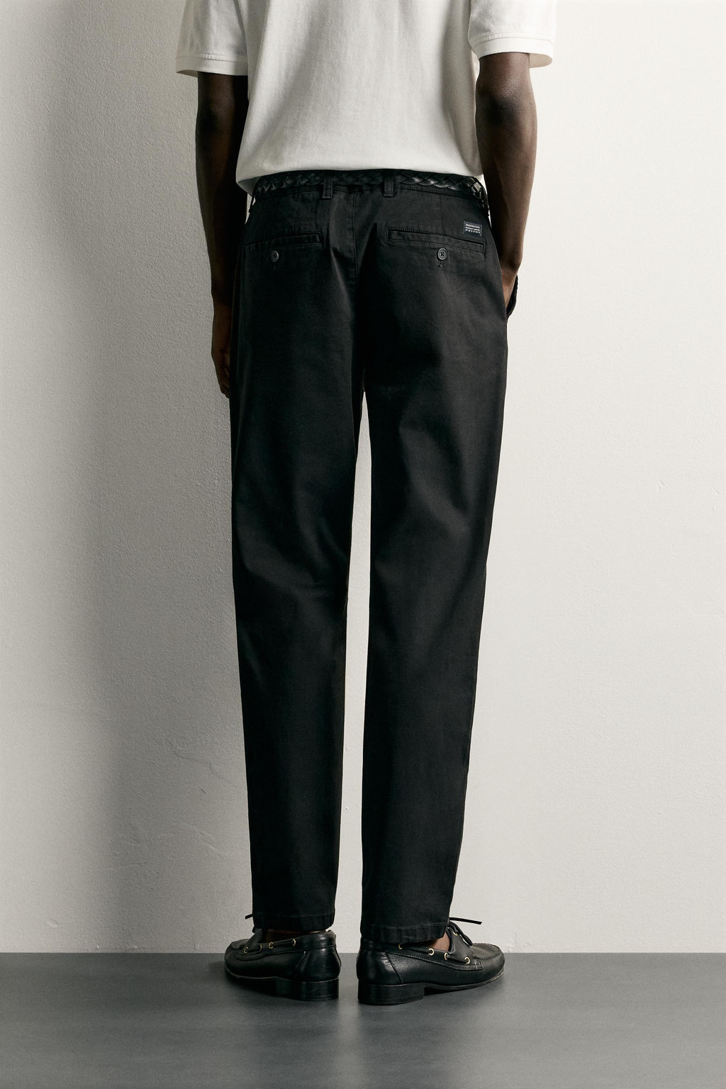 PANTAL?N CHINO SLIM FIT / Negro - Zara фото 3