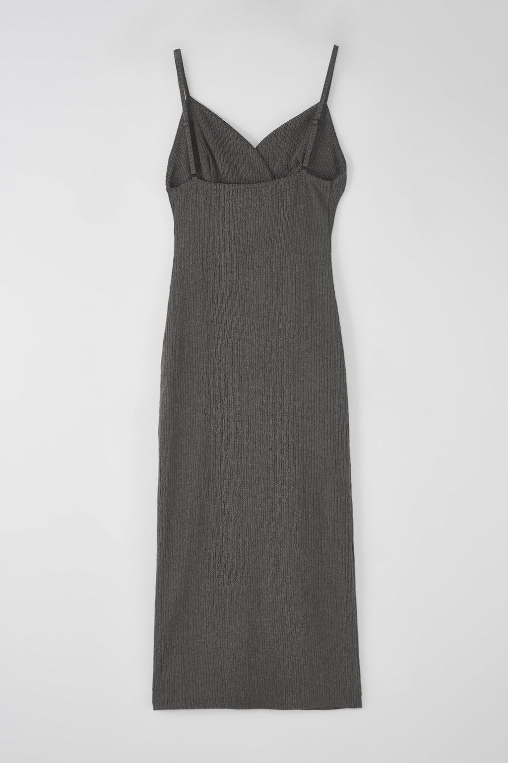 Antrasit Bodycone/Vucuda Oturan Ask?l? Midi Orme Elbise TWOSS25EL00164 - Trendyolmilla фото 7