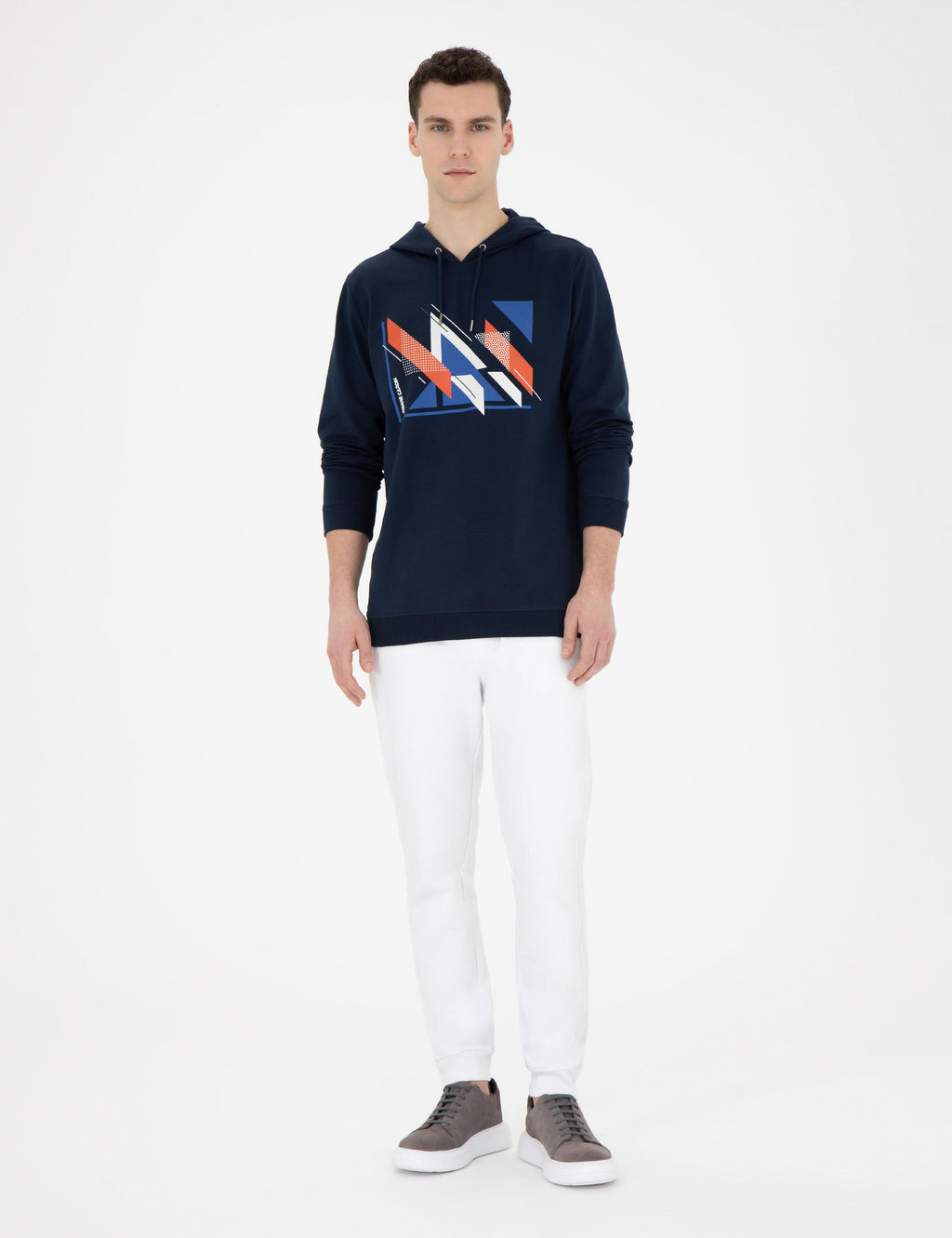 Спортивные штаны Pierre Cardin Slim Fit белые