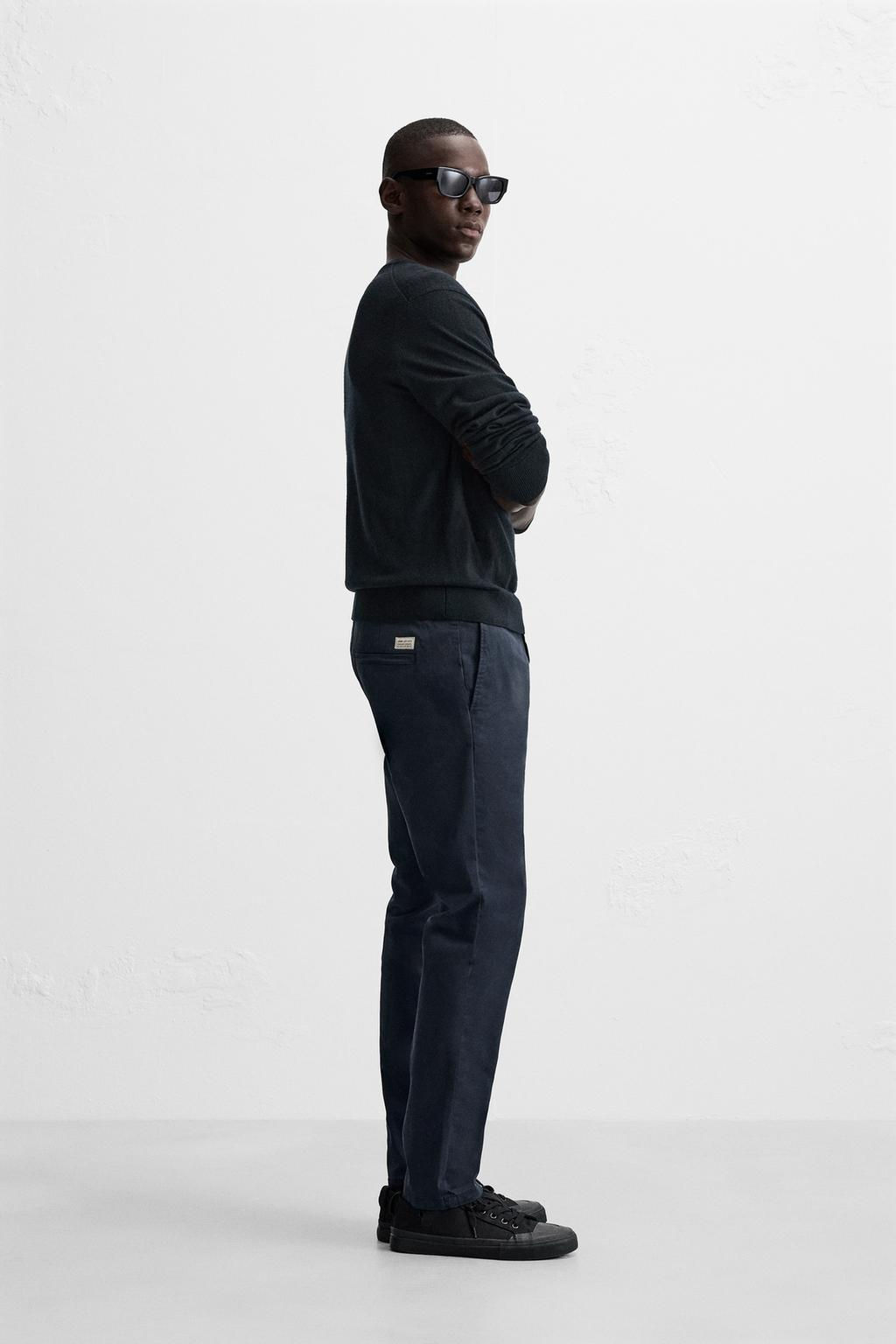 SKINNY FIT CHINO PANTOLON - Zara фото 4