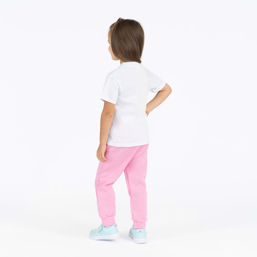 Брюки детские розовые 455/1 (122, 64)