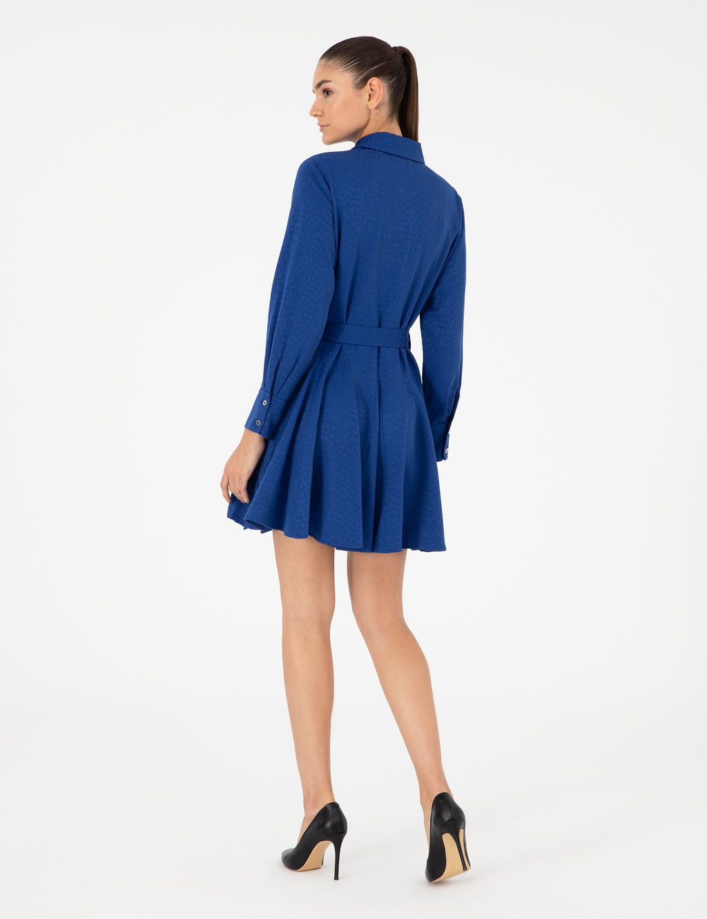 Saks Comfort Fit Dokuma Elbise - Pierre cardin фото 4