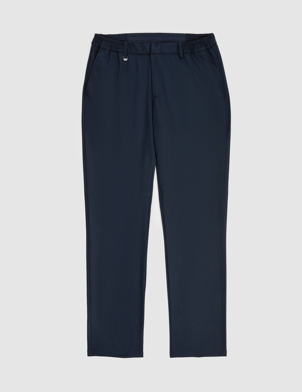 Lacivert Slim Fit Esnek Bel Klasik Jogger Pantolon