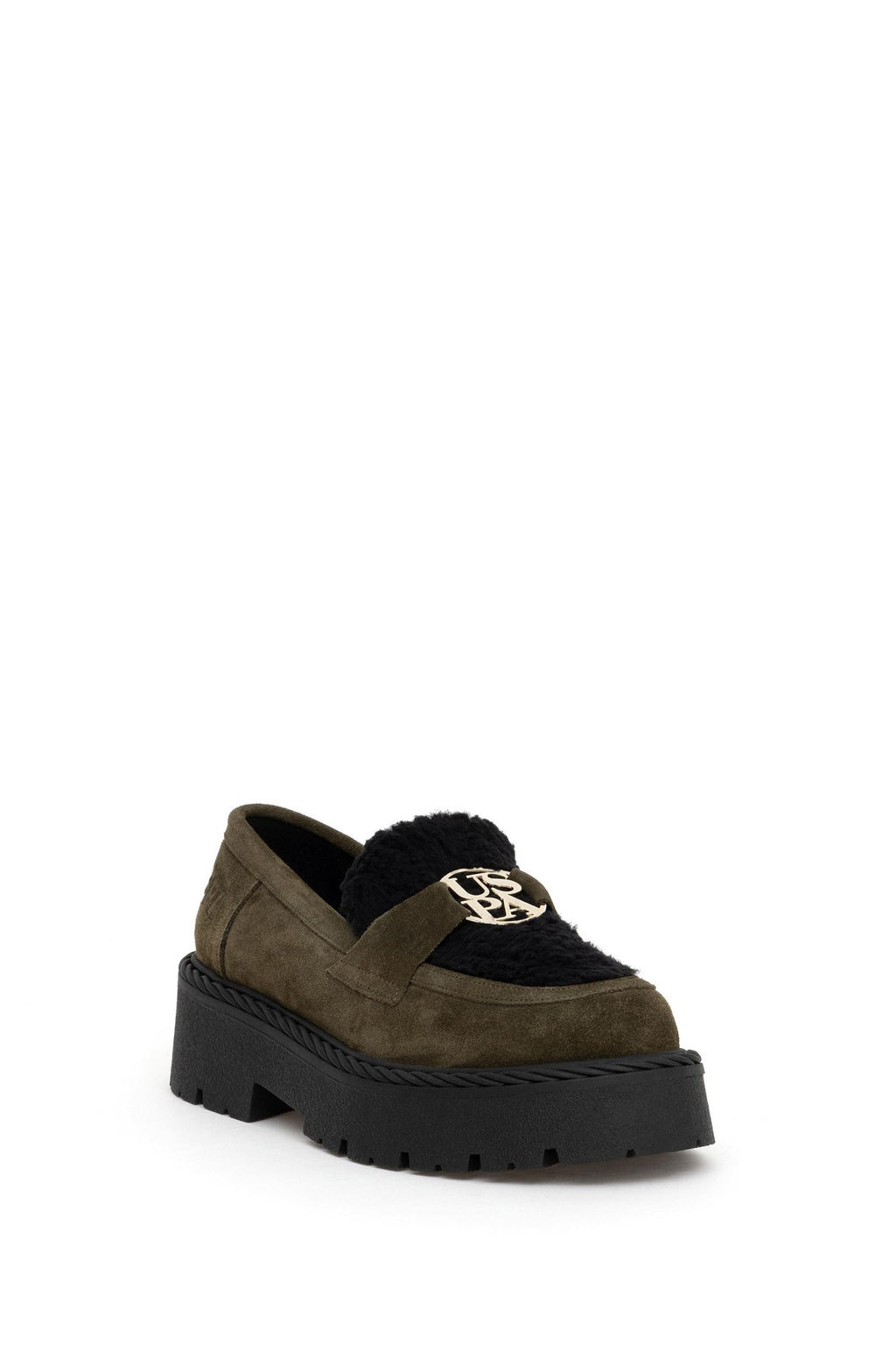 Женская обувь цвета хаки - U.s. polo assn фото 3