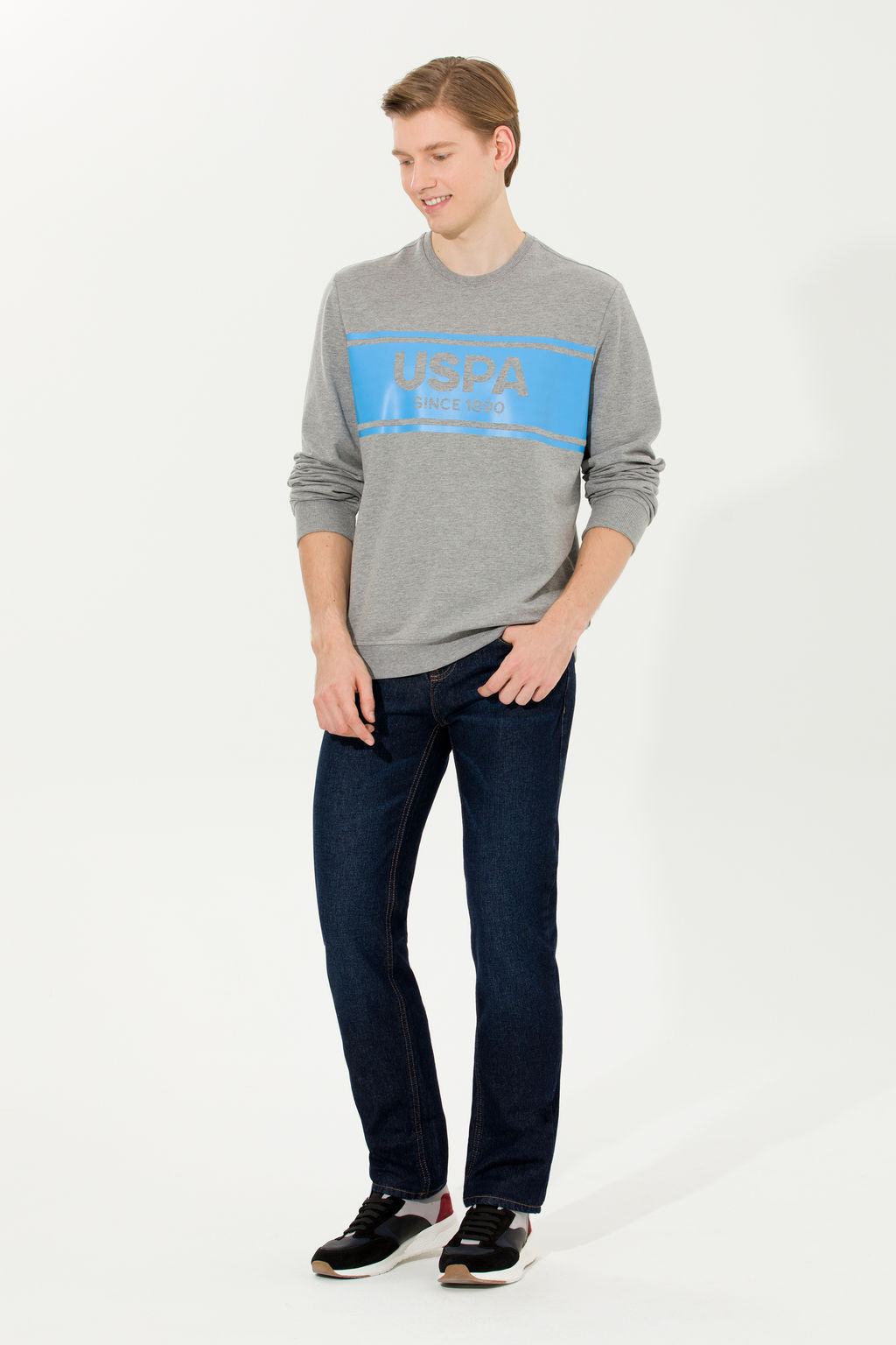 U. S. Polo Assn / Мужские синие джинсовые брюки - U.s. polo assn фото 17