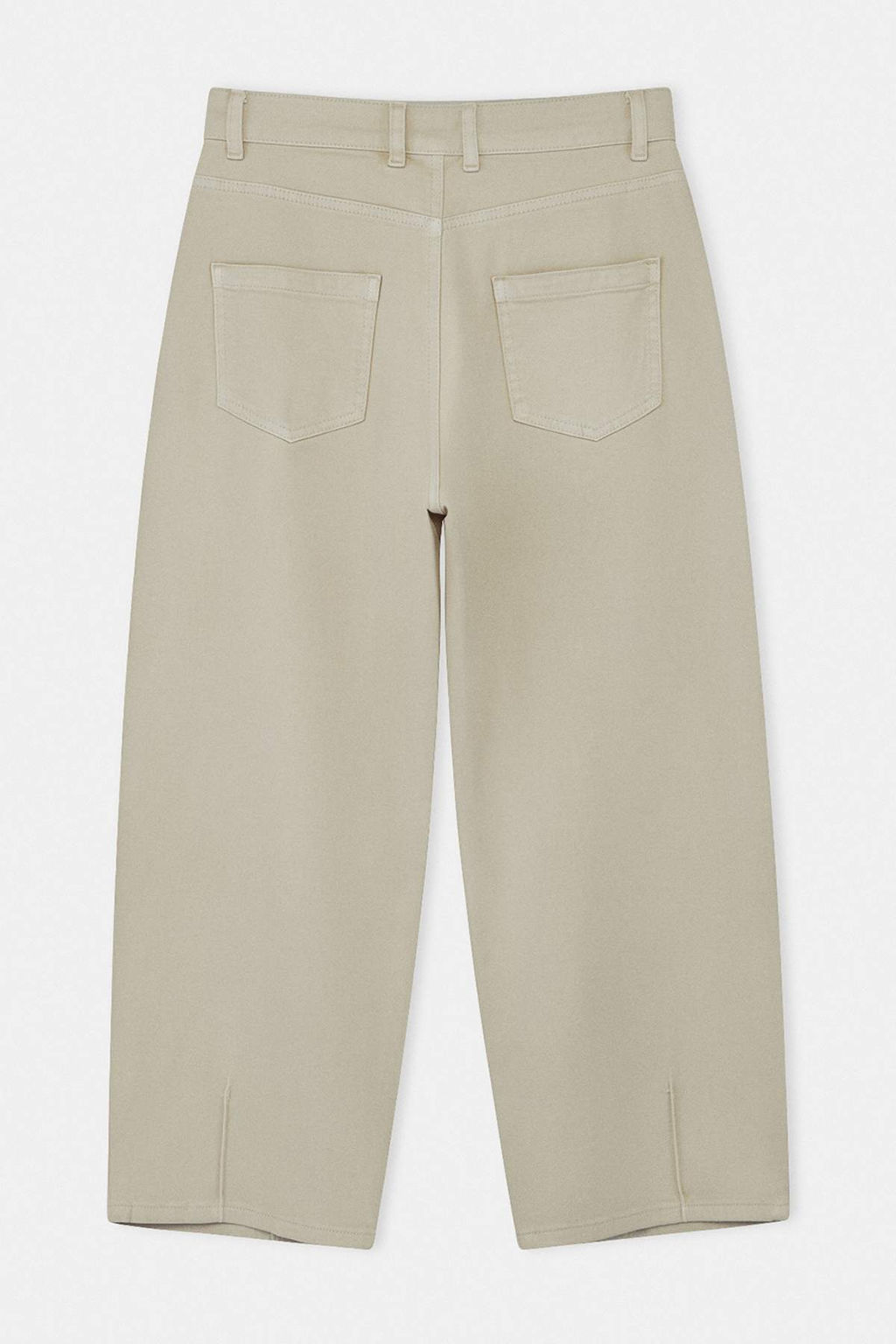 Ekru Yuksek Bel Az Esnek Baggy Jeans TWOSS26JE00302 - Trendyolmilla фото 6