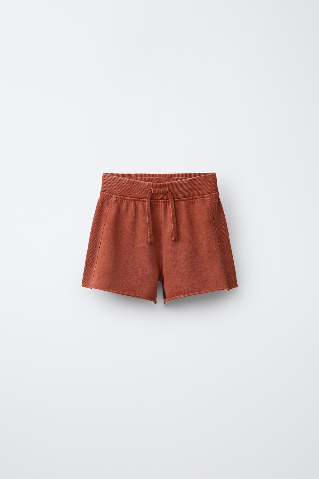 BERMUDA JOGGING EFECTO LAVADO / Marr?n / Topo - Zara фото 7