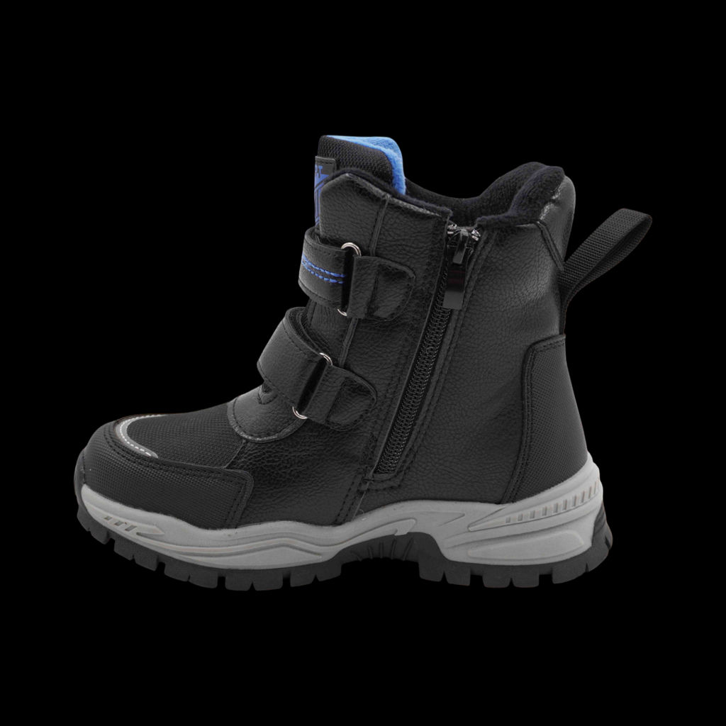 Ботинки мембранные на меху А6671-10 черные