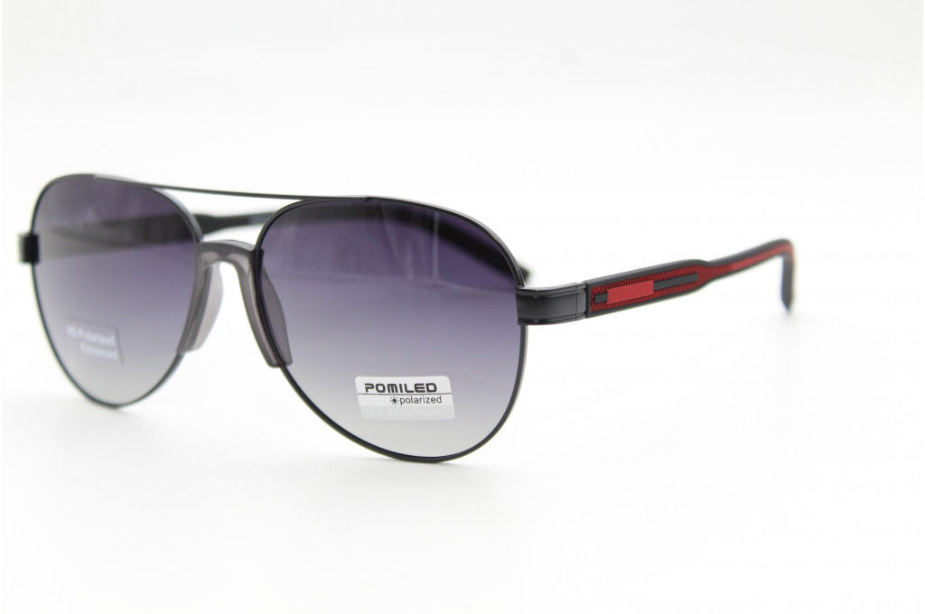 Солнцезащитные очки POMILED (Polarized) 08253 60-15-131 С4-124 мешочком