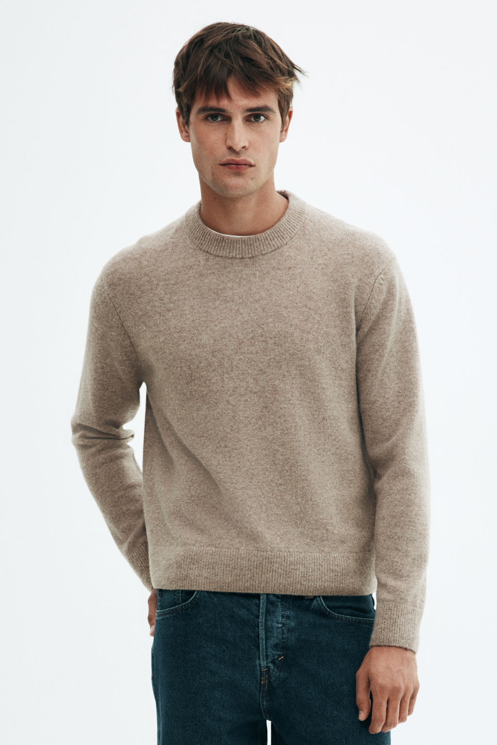 Jersey en punto fino de lana Regular Fit - H&m фото 6