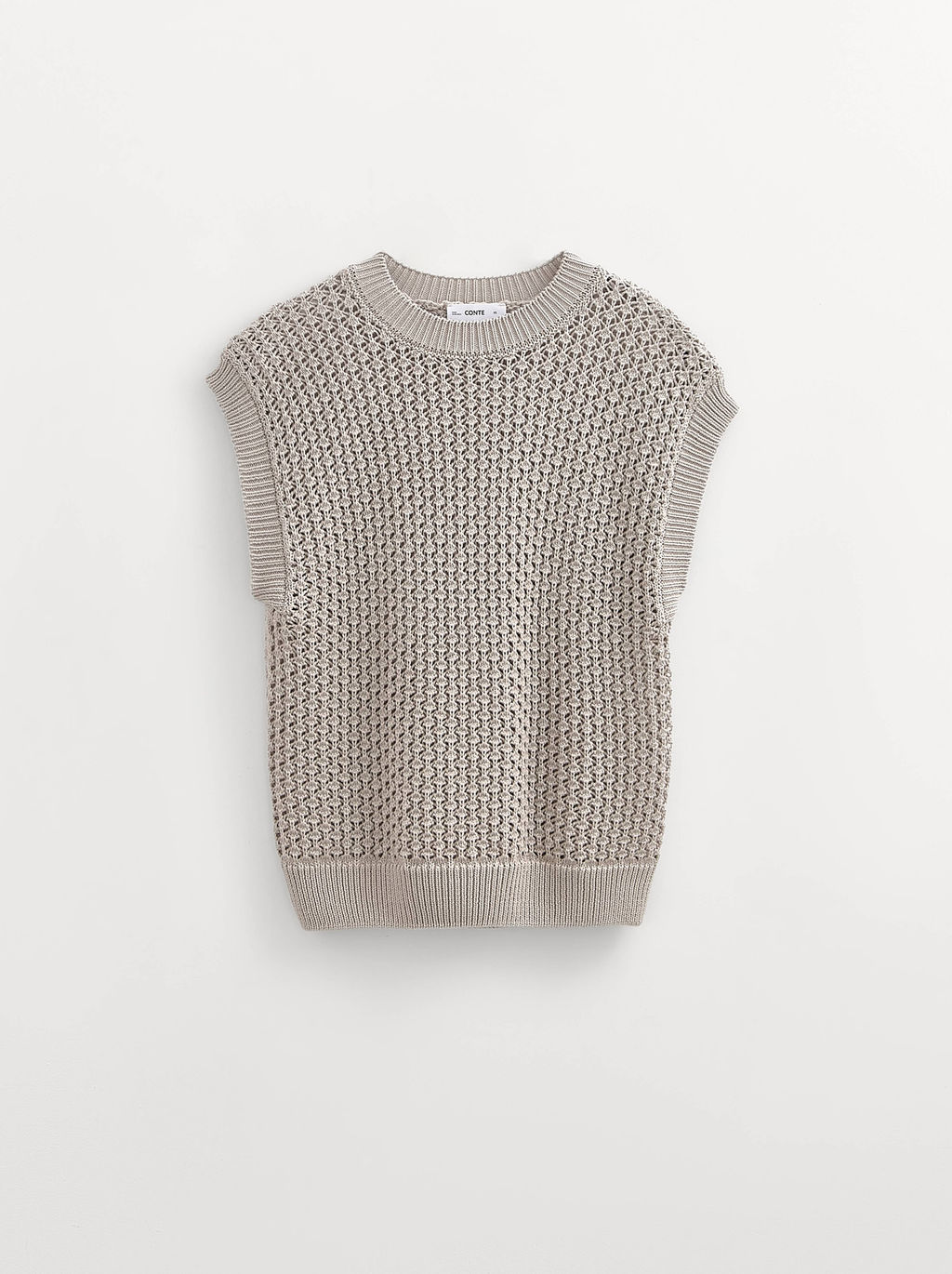 CONTE LDK2458 Жилет женский beige - Conte elegant фото 7