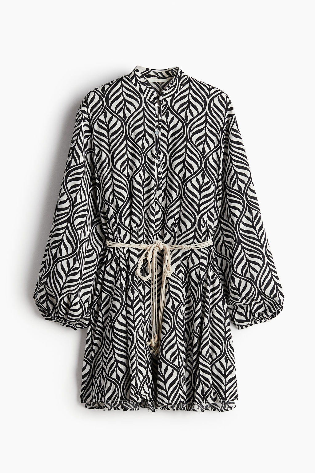 Vestido con cinturon de macrame - H&m фото 3