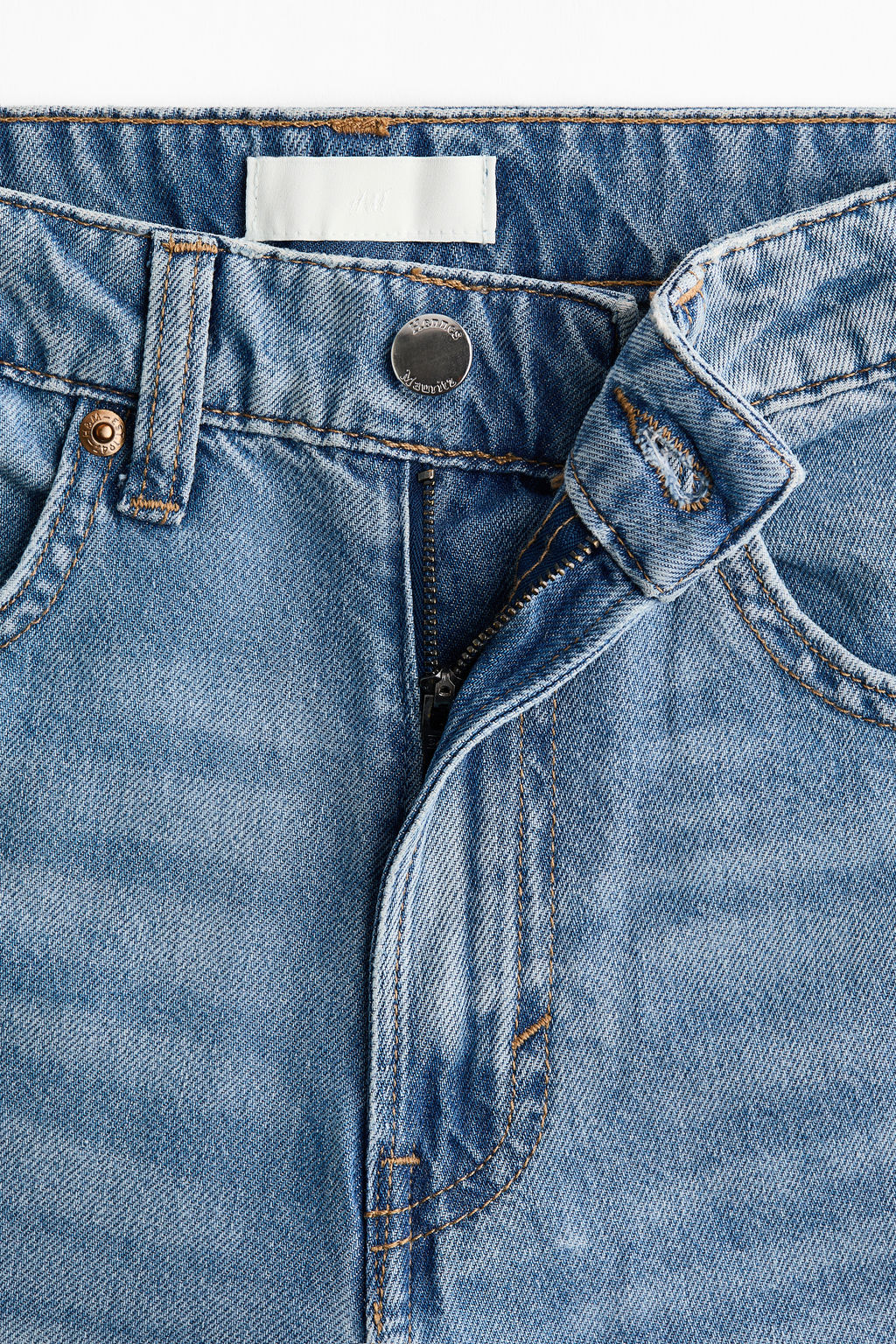Wide High Waist Jeans - H&m фото 5
