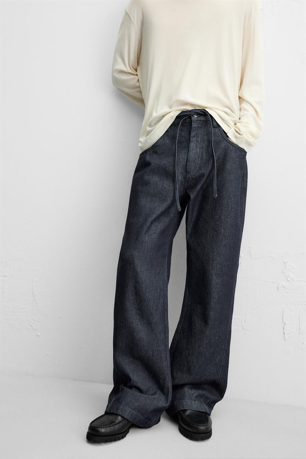 BAGGY FLARE JEANS - Zara фото 5