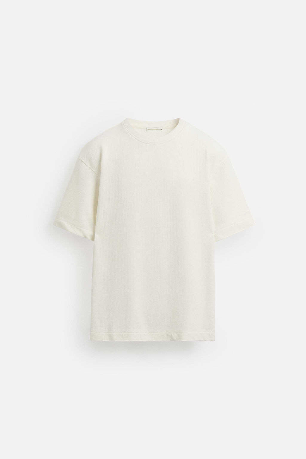TEXTURED REGULAR FIT SWEATSHIRT - Zara фото 6
